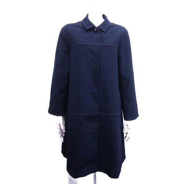 M'sグレイシー ウールコート サイズ38 M'S GRACY（エムズグレイシー） 【中古】M'S GRACY コート ロング