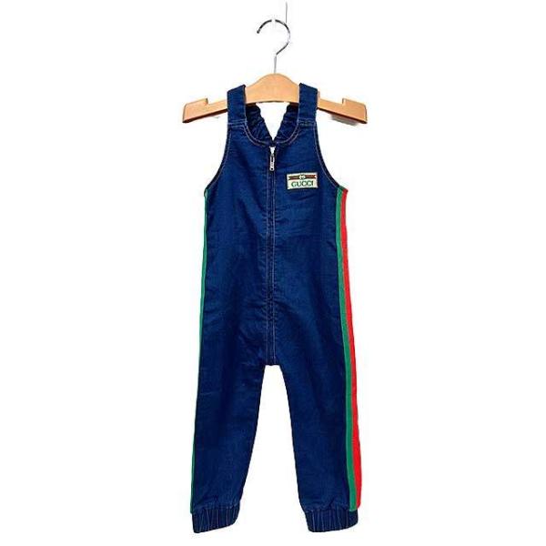 GUCCI（グッチ） 【中古】GUCCI 子供服 ベビー オーバーオール デニム