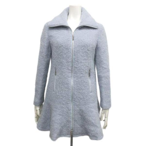 Rene（ルネ） 【中古】Rene TISSUE コート フレア コート ライトブルー