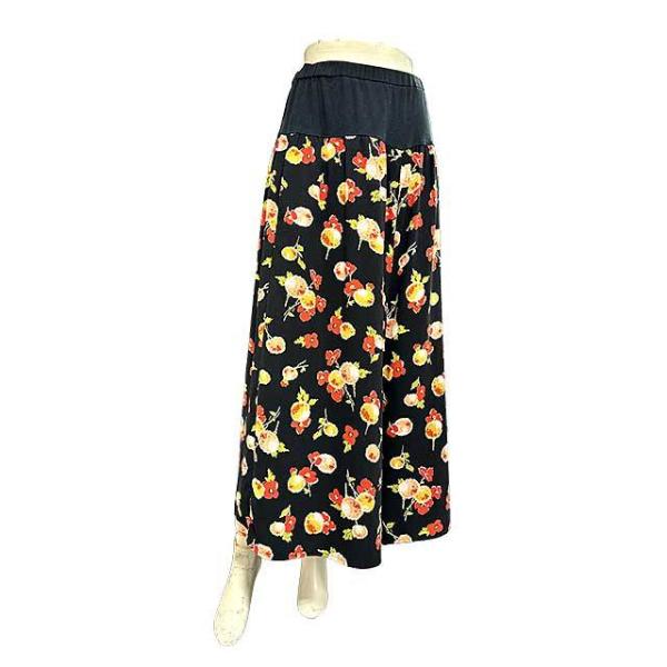 【中古】BEARDSLEY ビアズリー スカート ロング 花柄 サイズF レディース