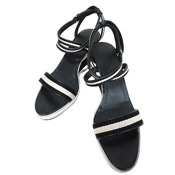 Bally 【中古】BALLY バリー 靴 サンダル ウェッジソール サイズ7 1/2 