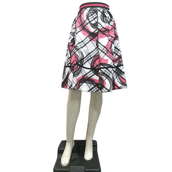 中古】Harrods ハロッズ スカート レディ―ス フレアスカート 柄 春夏  