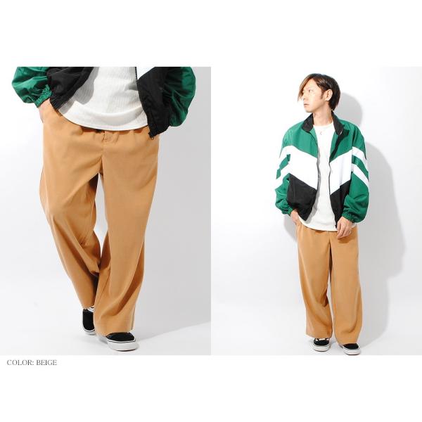 ワイドパンツ スエード メンズ 無地 ビッグシルエット レザー調 ブラック グレー バギーパンツ Buyee Buyee Japanese Proxy Service Buy From Japan Bot Online