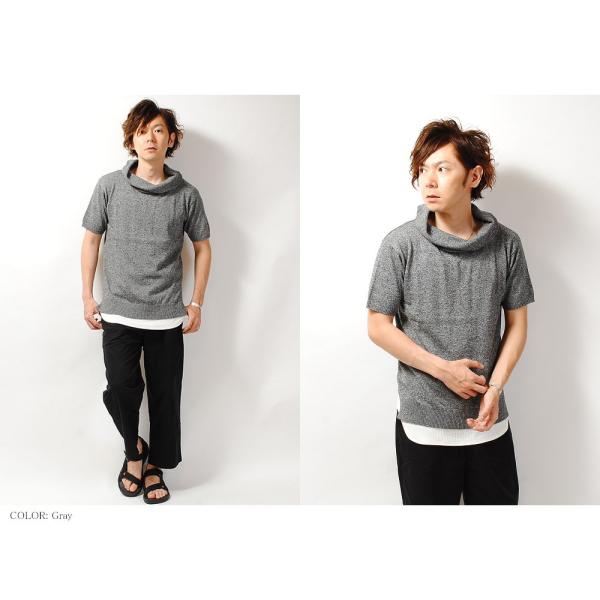 オフタートル 半袖ニット ドレープボトルネック ニットソー タートルネック Galvanize ガルバナイズ 無地 メンズカットソー ブラック インナー Buyee Servis Zakupok Tretim Licom Buyee Pokupajte V Yaponii