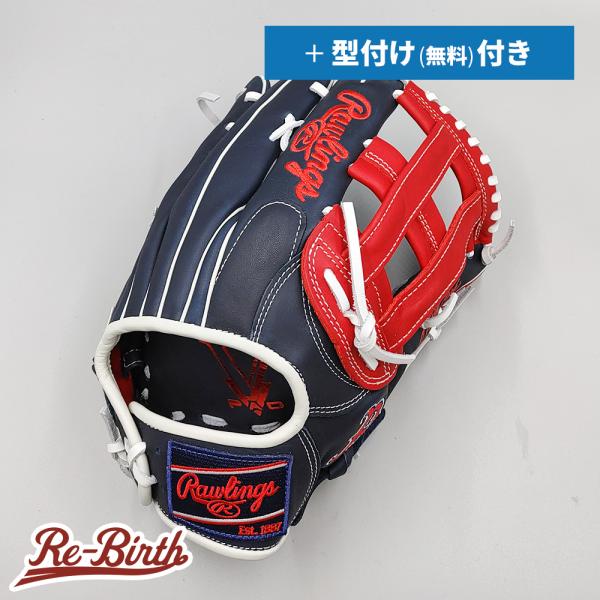 Rawlings 軟式グローブ レッド Rawlings（ローリングス） 【新品】 軟式グローブ / 外野手用 (レッド
