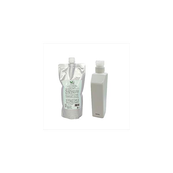 デミ ユント シャンプー スムース 500mL(詰替)+ デミ空容器付き 送料無料 BC-T V-2