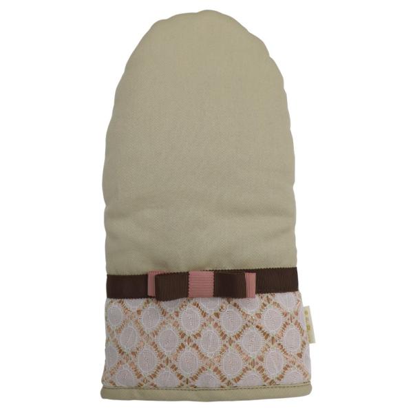 シュエットオーブンミトン 鍋つかみ おしゃれ かわいい リボン キッチン Reyz Con Imedia Net