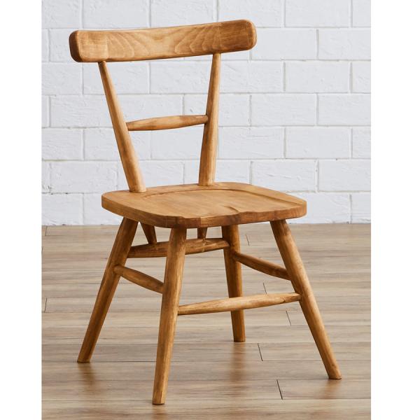 コトコトリシリーズ スリムチェア カントリー 無垢 パイン無垢材 公式ストア 木製 木 天然木 食卓 ナチュラル Reco 02 リビング 角丸 ダイニング