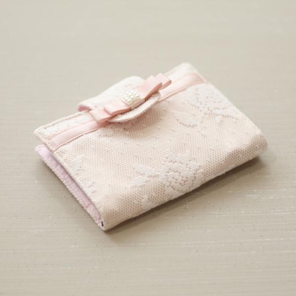 レースローズシリーズ カードファイルケース レディース 人気 薄型 花 バラ リボン スリム かわいい おしゃれ Re03all 603 ピンク 薄い 名刺入れ コンパクト