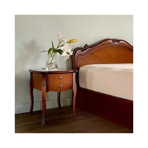 【美品】カンティーニュ　ナイトテーブル（フットライト付き） re-l_3000408