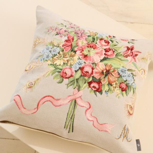 ART DE LYS フランス ゴブランミニクッション 2つ 【公式通販】