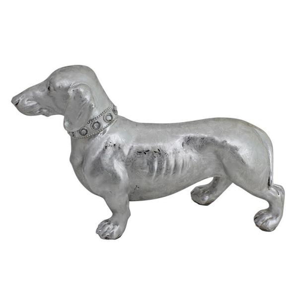 ダックスフンド オブジェ シルバー 新生活 インテリア アンティーク プレゼント ディスプレイ Reny 51 S ショップ ギフト かわいい