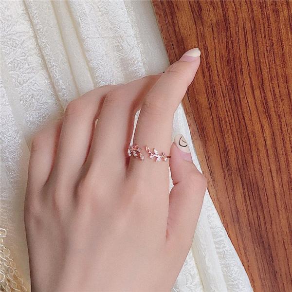 【サイズ4号】ピンキーリングお花のぐるっとデザイン re-lim_jz000001