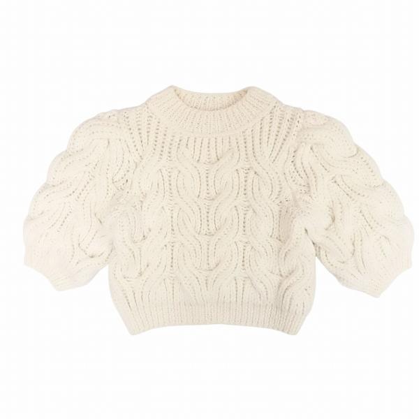 美品 CECILIE BAHNSEN セシリーバンセン ケーブル ニット セーター