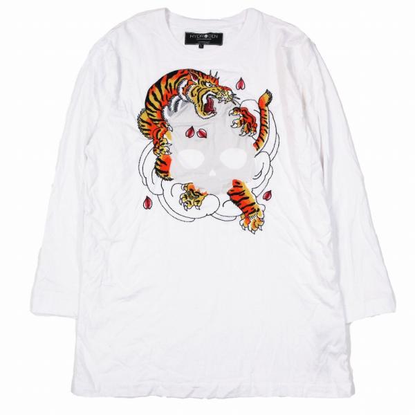 HYDROGEN（ハイドロゲン） ホリオオカミ Tシャツ ロンT カットソー