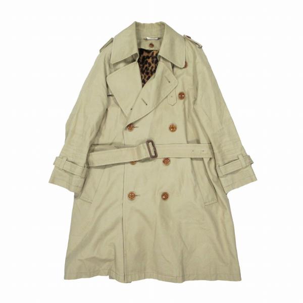 【美品】beautiful people ヴィンテージレザートレンチブルゾン vintage leather THE /a riders jacket size170 – beautiful people