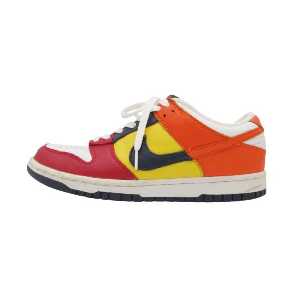 NIKE ナイキ スニーカー DUNK LOW ダンク 非対称 ローカット 切替 スウッシュロゴ