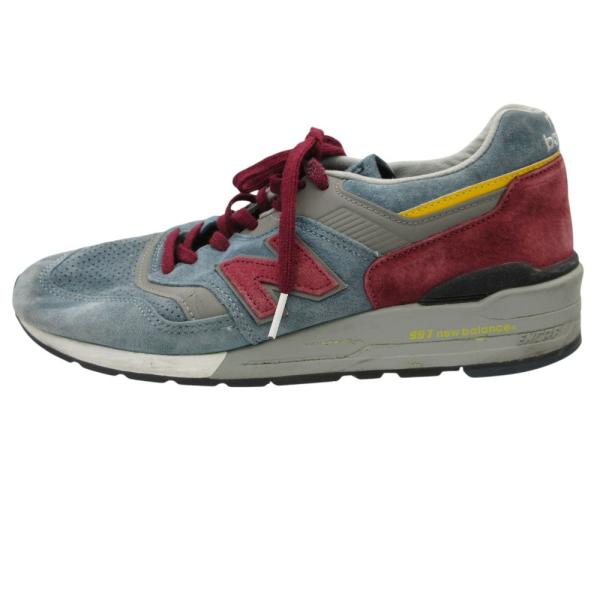 NEW BALANCE ニューバランス スニーカー MADE IN U.S.A. BLUE/BURGUNDY M997DTE スニーカー