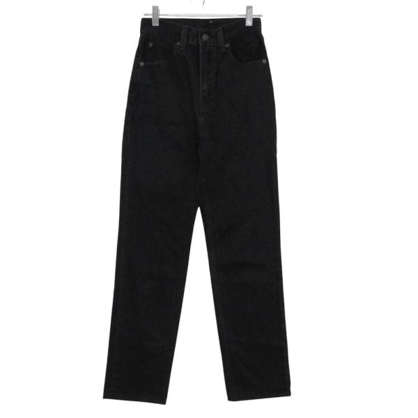 Levi's リーバイス デニムパンツ ブラックデニム ブラック W24L29 【XS】 レディース 【中古】