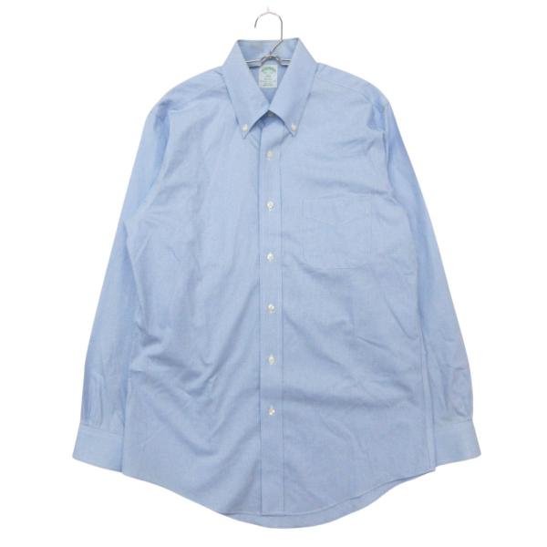 Brooks Brothers ブルックスブラザーズ 長袖シャツ ボタンダウン ブルー 15 1/2 2/3 【L】 メンズ
