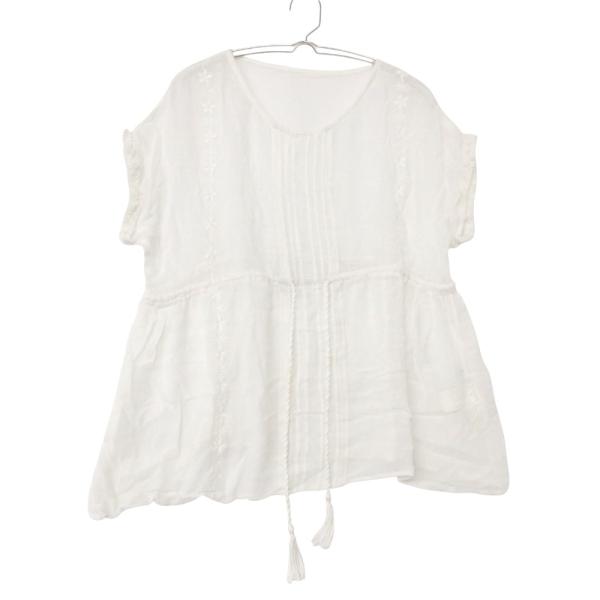 NATURAL BEAUTY BASIC ナチュラルビューティーベーシック ブラウス トップス シアー シフォン