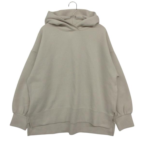AZUL by moussy アズールバイマウジー パーカー フーディ プルオーバー 無地 切替 ルーズ 前後差