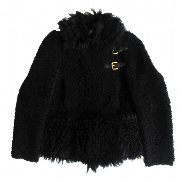 miu miu（ミュウミュウ） ムートン リアルファー 本毛皮 ジャケット