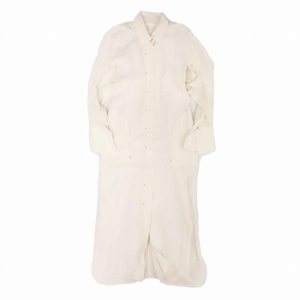 mame 22ss Mame Kurogouchi マメクロゴウチ シャツ ワンピース 長袖