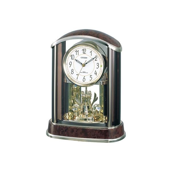 CITIZEN（シチズン） スタンダード 電波 置時計 回転飾り付 4RY658-N23