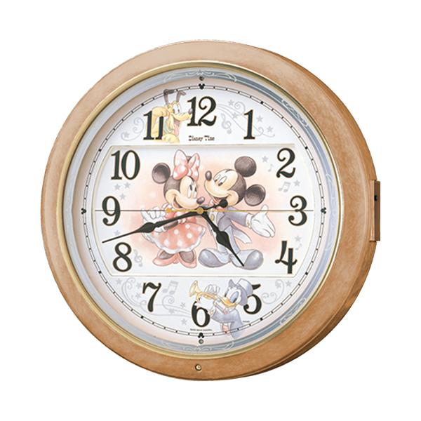 SEIKO ミッキー＆フレンズ からくり 電波掛け時計 FW561A : 時計と雑貨