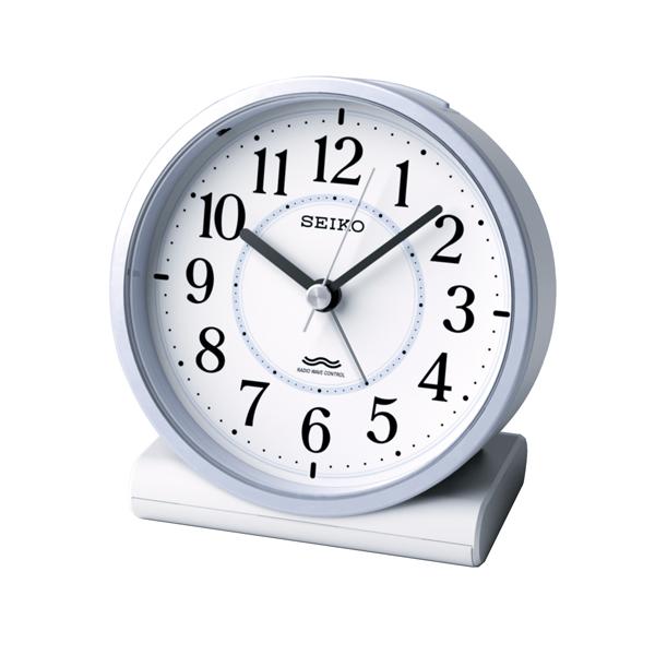 SEIKO スタンダード アナログ 目覚まし時計 電波クロック KR328L 