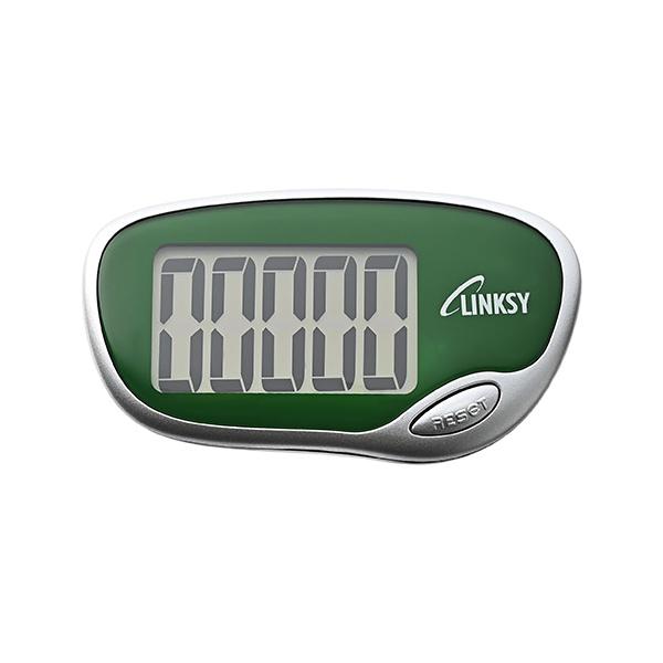 【機能】・99,999歩まで測定可能・振り子式センサー・見やすい大型LCD表示・オートパワーオフ機能（90秒間動かさないと表示が消え、動かすと再表示）・留めやすく外れにくいクリップ式【仕様】型番・カラー：LH002G・グリーン表示内容（歩数...