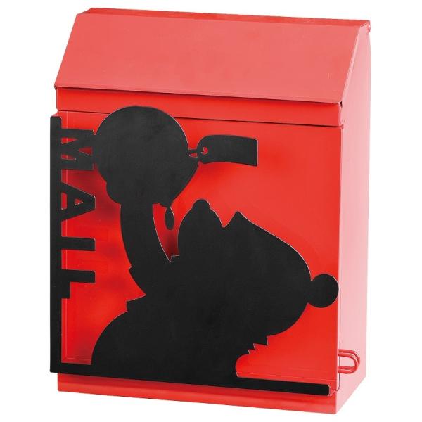 セトクラフト 壁掛けポスト シルエット くまのプーさん SD-6063 : 時計