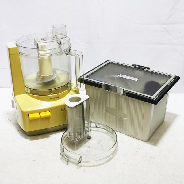 アムウェイ amway フードプロセッサー E-3288-J 付属品多数　美品 Amway アムウェイ フードプロセッサーE-3288-J ＋ケース付