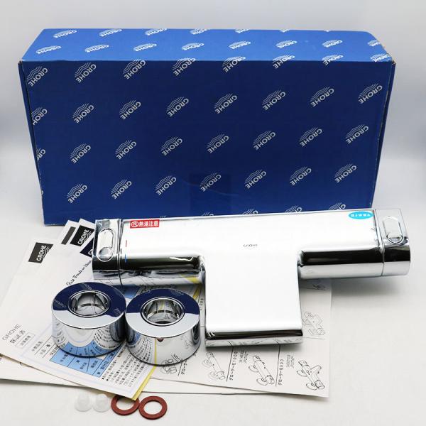 グローエ　GROHE バス・シャワー　サーモ混合栓 モデルルーム使用美品 グローエ GROHE バス・シャワー サーモ混合栓 モデルルーム使用美品