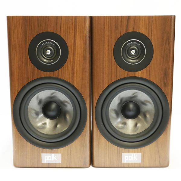美品 Polk Audio ポークオーディオ Reserve R200 ブラウン ペア ブック