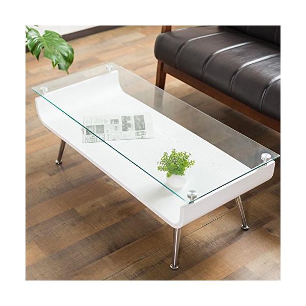 システムK 曲げ木ガラスセンターテーブル