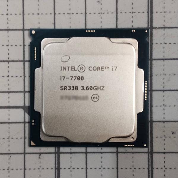 中古CPU】デスクトップパソコン用 Intel Core i7 7700 : yb010028 : Re 