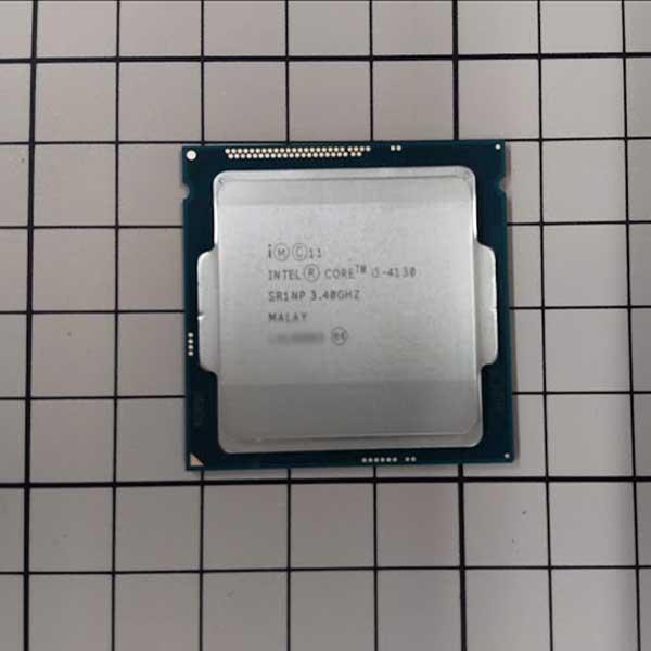 【商品名】CPU Intel Core i3 4130【用途】デスクトップパソコン用【ソケット】FCLGA1150【プロセッサー ベース動作周波数】3.40GHz【コア数／スレッド数】2コア/4スレッド※※※ジャンク品のため、保証はございま...