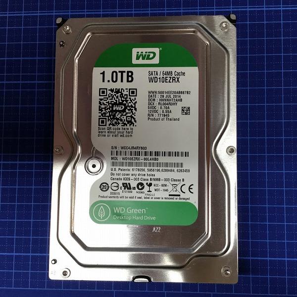 デスクトップパソコン Wdc Wd10ezrx 00l4hb0 中古ハードディスク Hdd3 5インチ Sata 1000gb 使用10 000時間以内 フォーマット済 交換増設用 動作確認済 Z02016 Re Works 通販 Yahoo ショッピング