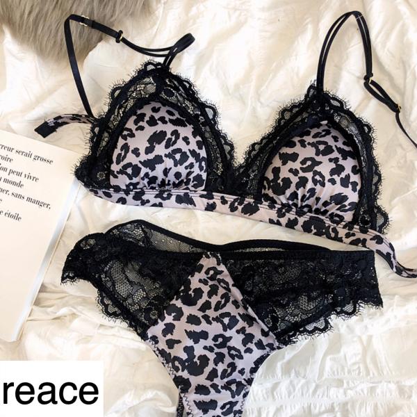 CHANELエレスレオパード柄ランジェリー