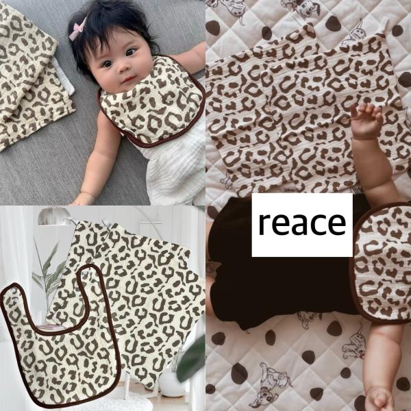 スタイ１枚、ガーゼ２枚　合計３点セット！平置きスタイ　横　約22cm　　　　縦　約28cmガーゼ　横　約20cm　　　　縦　約40cmギフト梱包はありません※クリックポスト(ポスト投函)になります。※ご覧のモニター環境により画像の色味と多少...