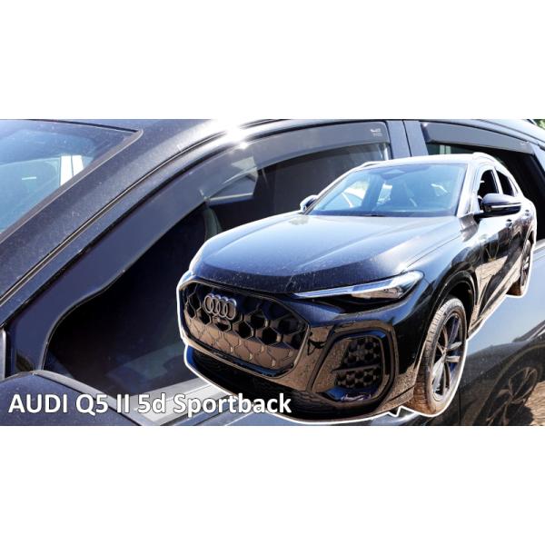 AUDI アウディ Q5 GU スポーツバック 2025年〜 HEKO ドアバイザー フロント&リア用