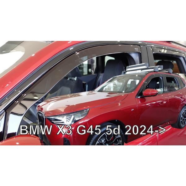 BMW X3 G45 SUV 2024年〜 HEKO ドアバイザー フロント&リア用