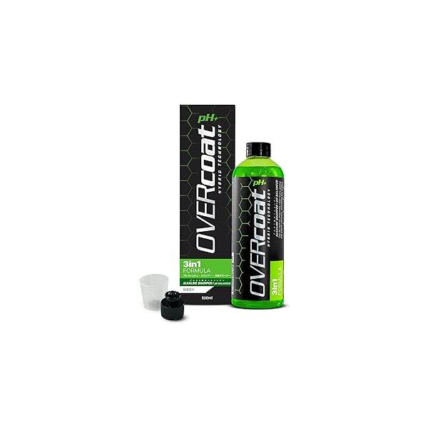 OVERcoat オーバーコート pH+ ピーエッチ プラス アルカリ性カーシャンプー 500ml OVPHP-1
