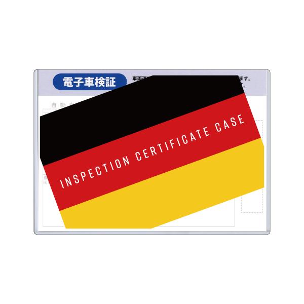 R.A.C 電子車検証ケース タイプ-B GERMANY ハードケース 1枚入り