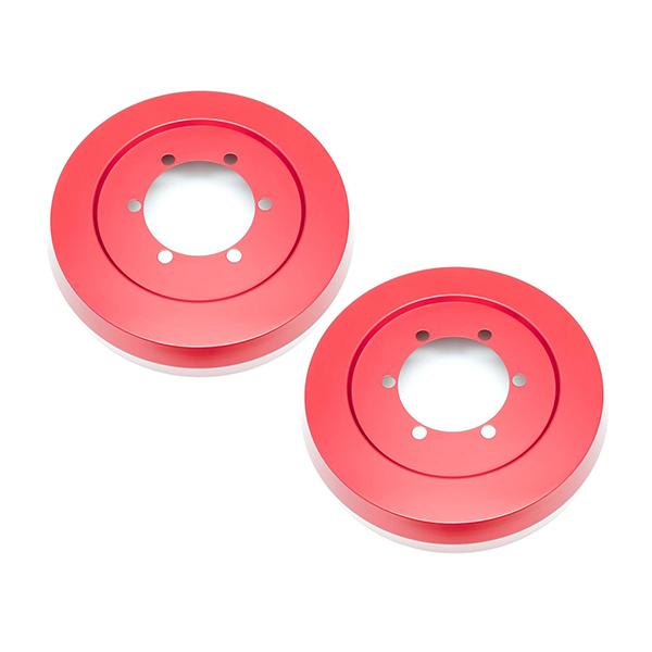 mars マーズ アルミドラムカバー リア レッド ハイラックス GUN125