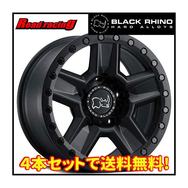 BLACK RHINO RAVINE 17X8.5J 6H/139.7 +12 4本SETで￥179,600 全国送料