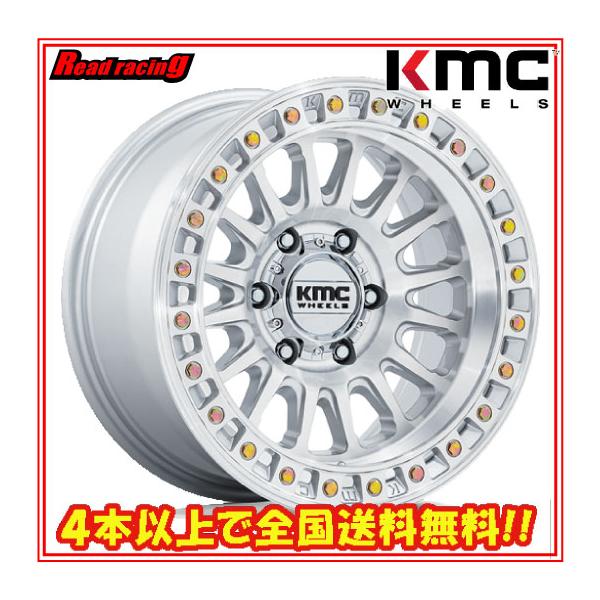 KMC KM552 17インチ ホイール KMC KMC KM552 IMS 17X8.5J 6H/139.7 +25 4本SETで￥210,000 全国送料