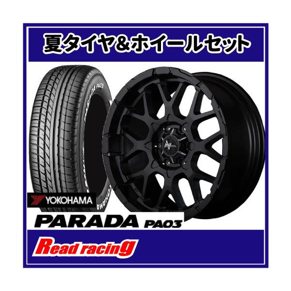 PARADA PA03 ナイトロパワー M28 BULLET 17X6.5J 6H/139.7 +38